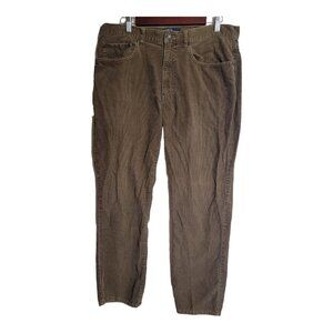 Polo Ralph Lauren Men's Corduroy Pants  Blue Label Brown Casual Chino 36/30